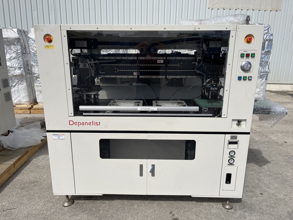 PCB Depaneling Router in-line model: iDPL-S / 1 head (Twin table) SMT RIS1-130307-04