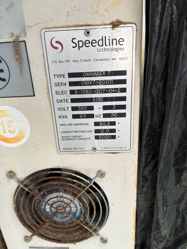Speedline Oven OMNIMAX 7 SMT OMZ7-20011