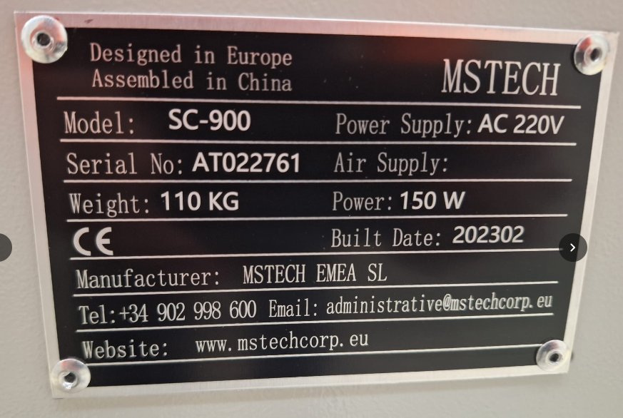Seal UV Conveyor SC-900 for max PCB 450 mm MSTECH AT022761