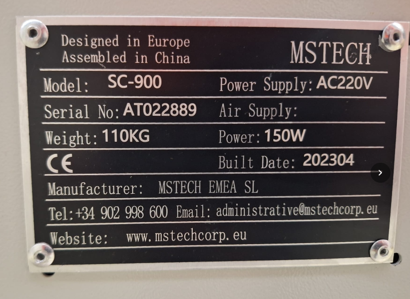 Seal UV Conveyor SC-900 for max PCB 450 mm MSTECH AT022889