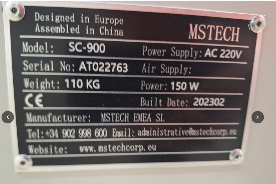 Seal UV Conveyor SC-900 for max PCB 450 mm MST AT022763