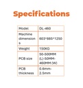 Bare Board Handling DL-460 SMT