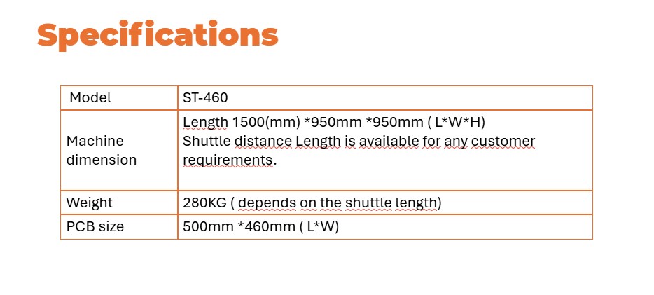 Shuttle ST-460 SMT