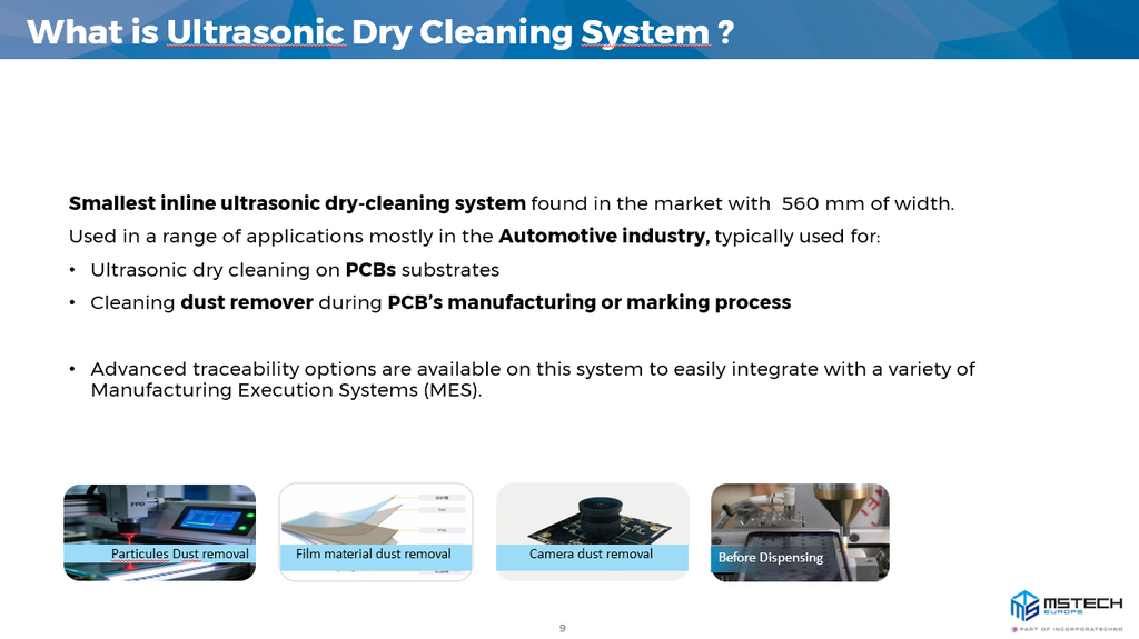 LITE SNAP CLEAN USD ULTRASONIDO 550mm SMT