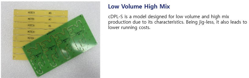 Depaneling cDPL-S