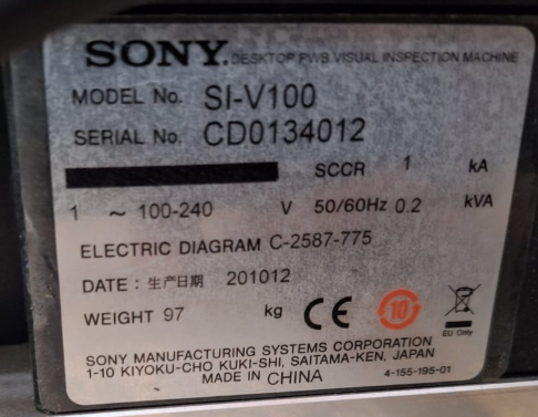 SONY SI-V100 SMT CD0134012
