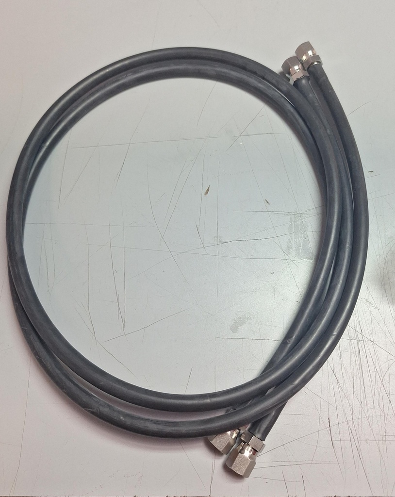 HOSE,OPAQUE,SS BRAIDED,4FT,#5